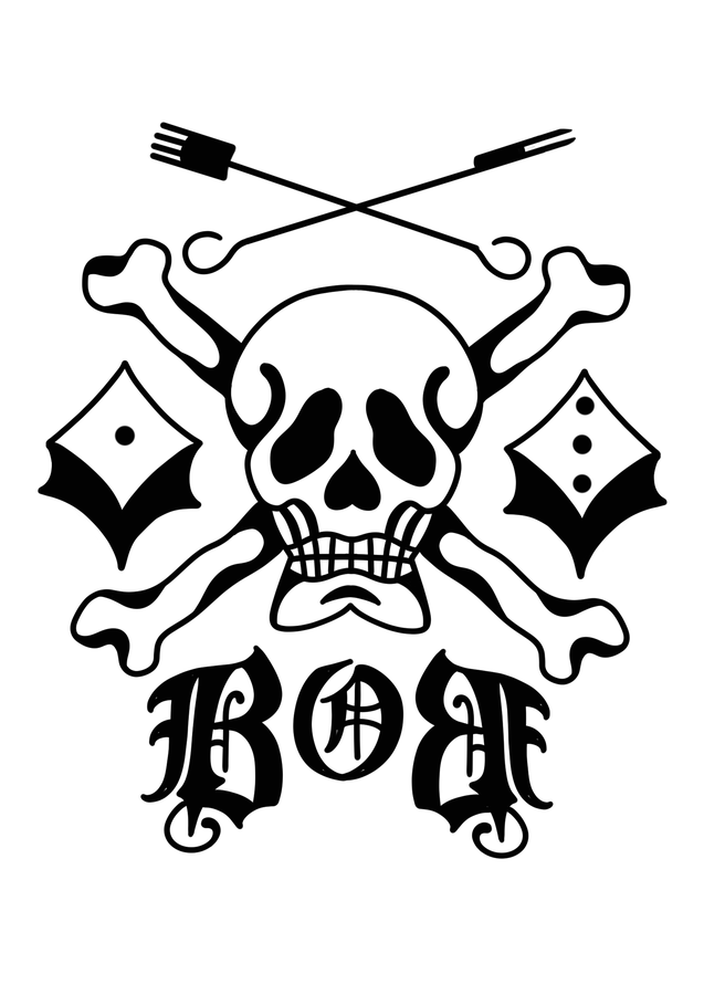 Skull crossbones logo